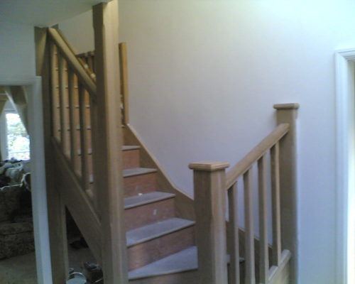 mega extension project oak staircase